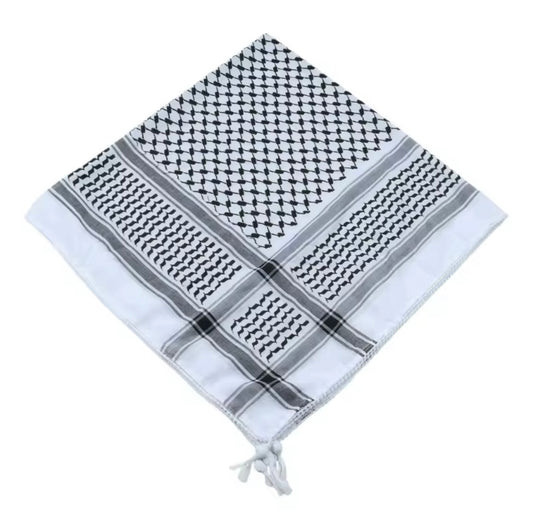 Kuffiyeh schwarz weiß
