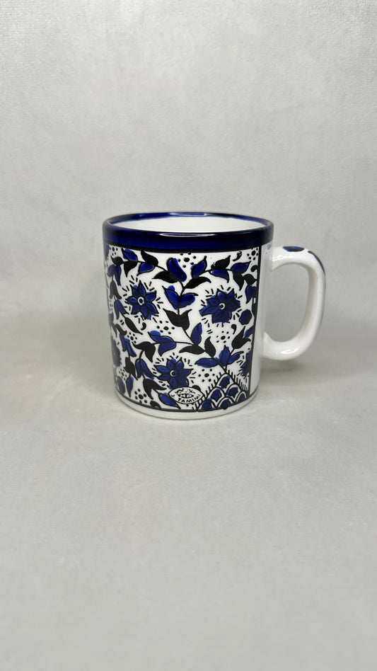 Blue colored mug