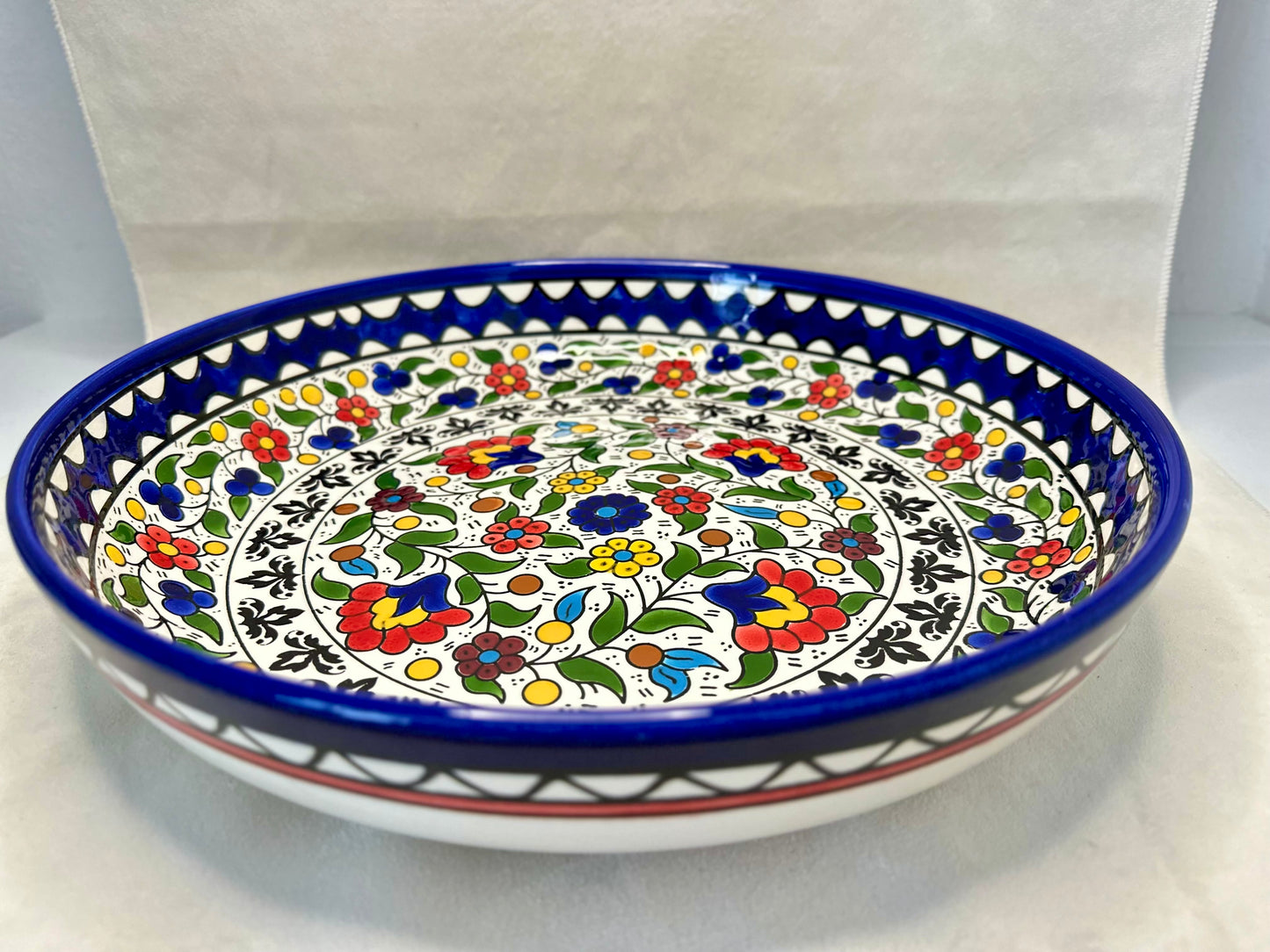 Ceramic Bowls 34 cm Traditional Mix Color