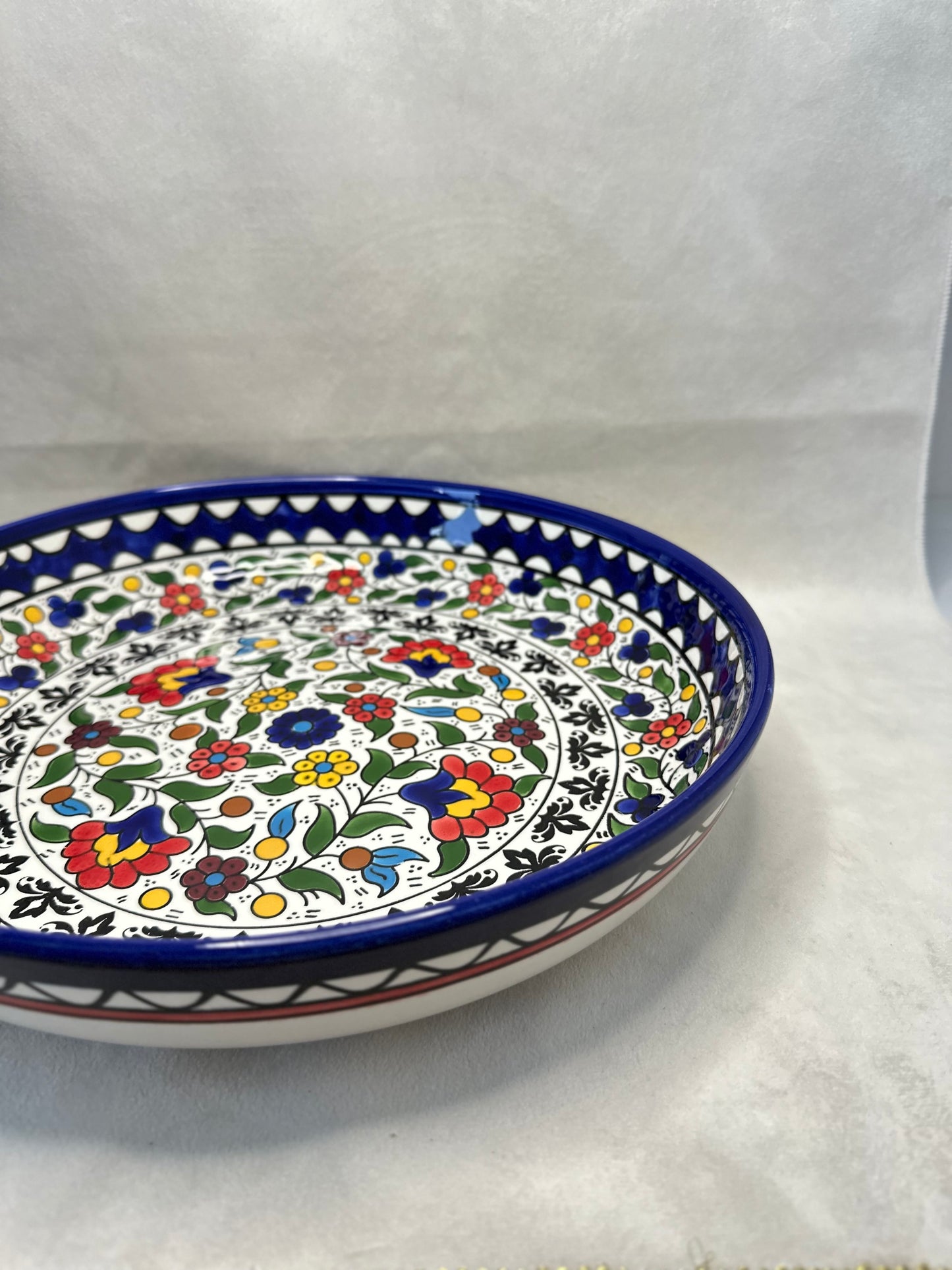 Ceramic Bowls 34 cm Traditional Mix Color