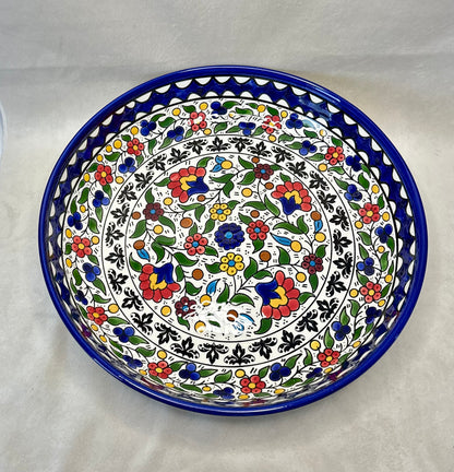 Ceramic Bowls 34 cm Traditional Mix Color