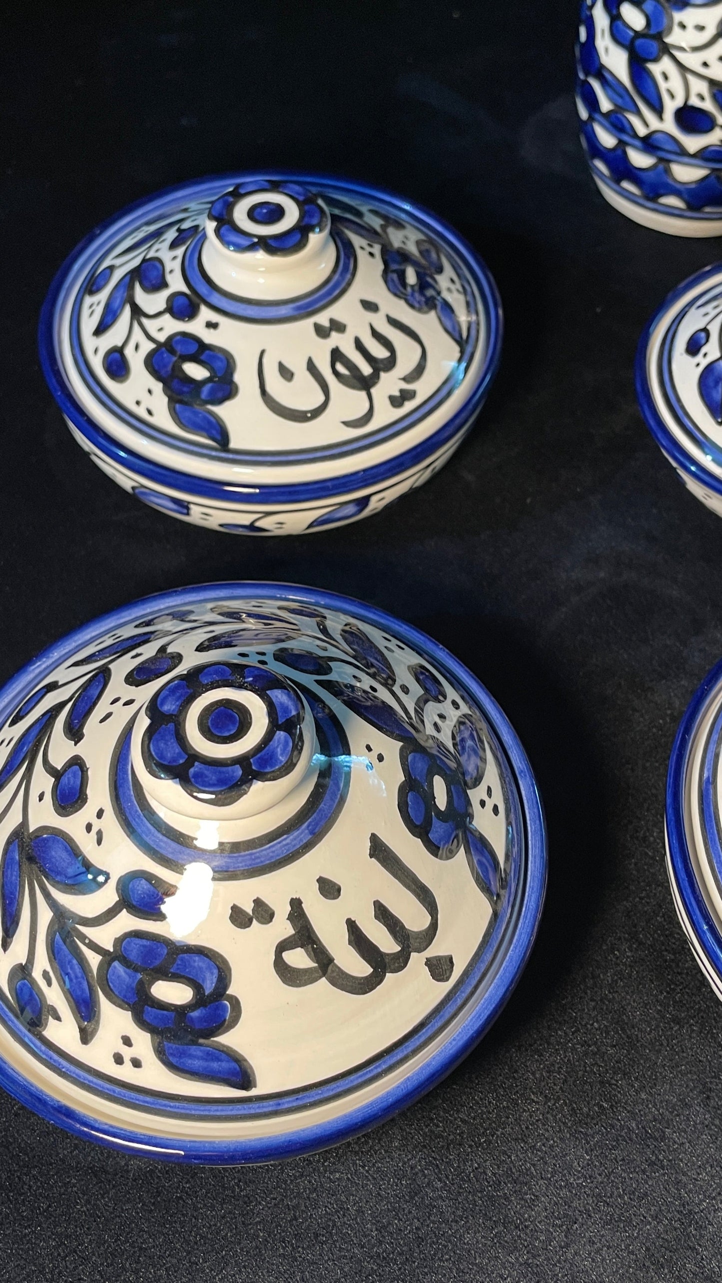 طقم إفطار (أزرق)