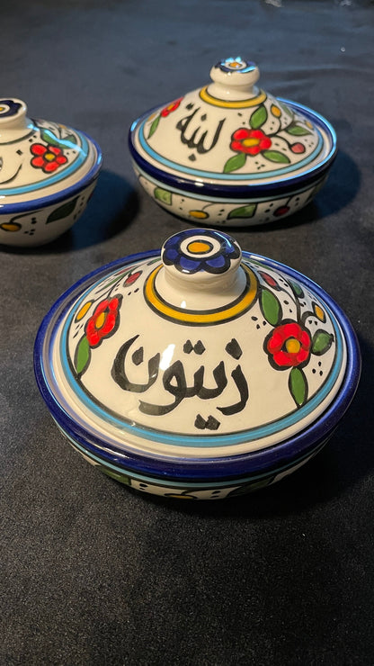 طقم إفطار (ملون) 4 قطع