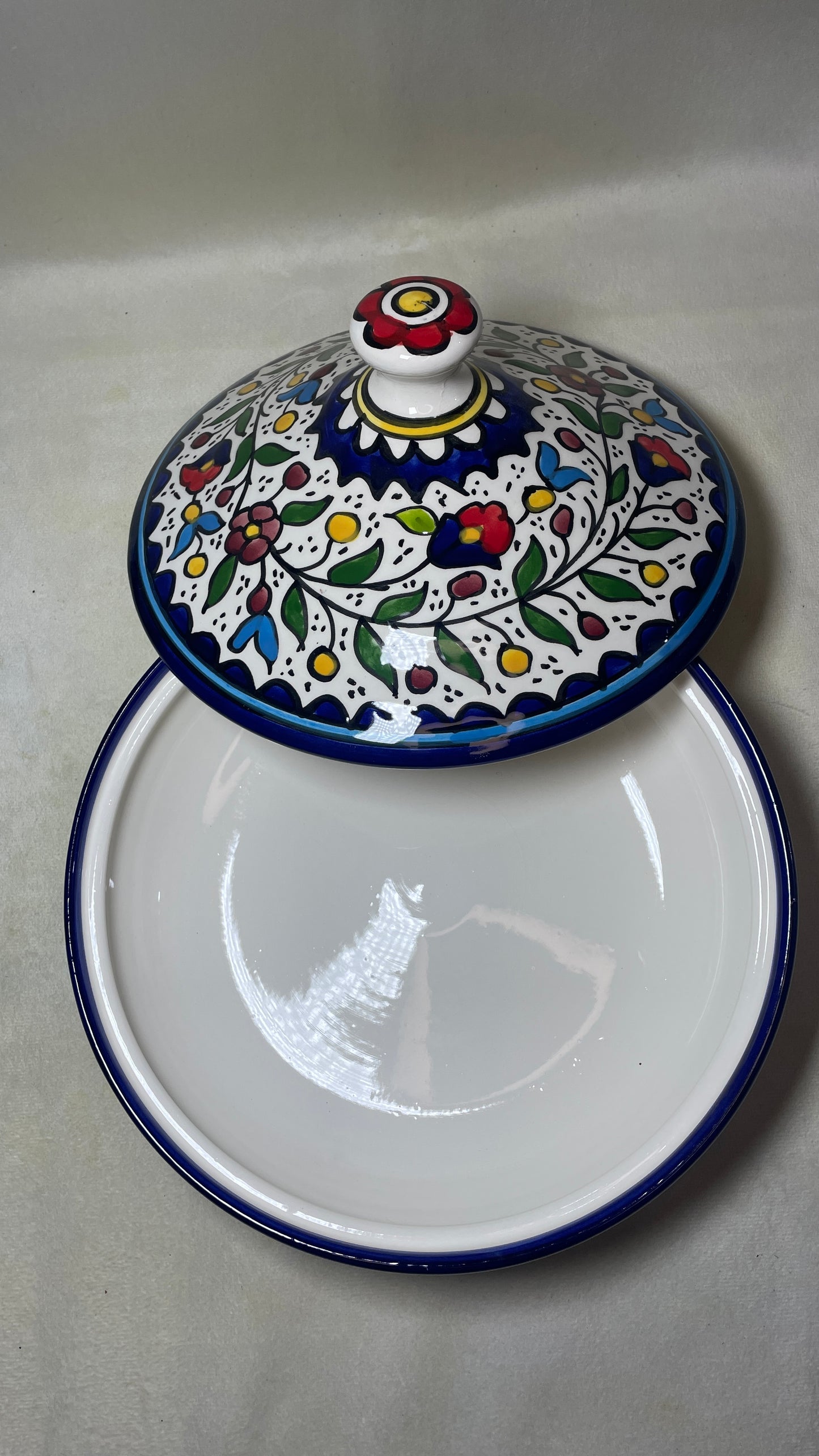 وعاء تخزين مع غطاء 23 سم