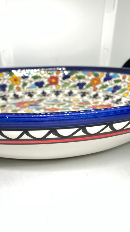 Ceramic Bowls 34 cm Traditional Mix Color