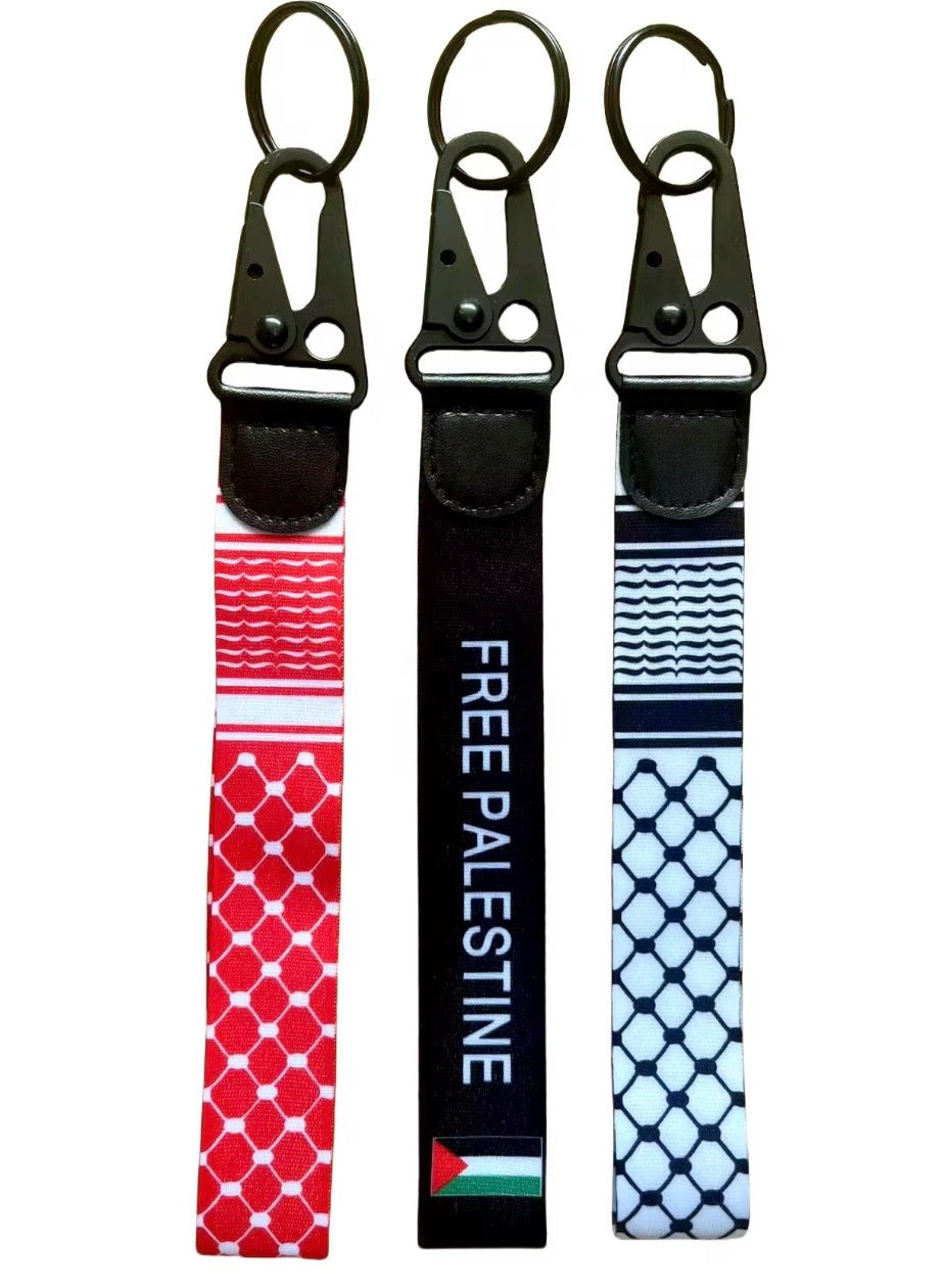 Schlüsselanhänger mit Palästina-Motiv – „FREE PALESTINE“