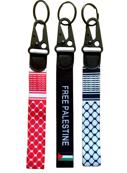 Schlüsselanhänger mit Palästina-Motiv – „FREE PALESTINE“