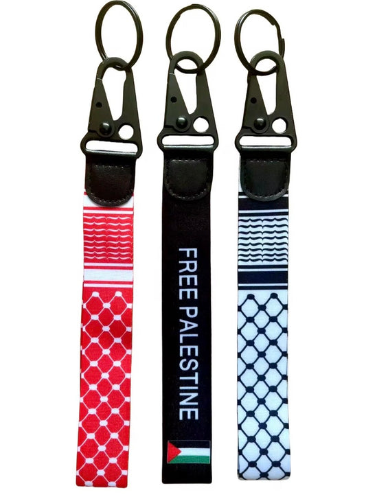 Schlüsselanhänger mit Palästina-Motiv – „FREE PALESTINE“
