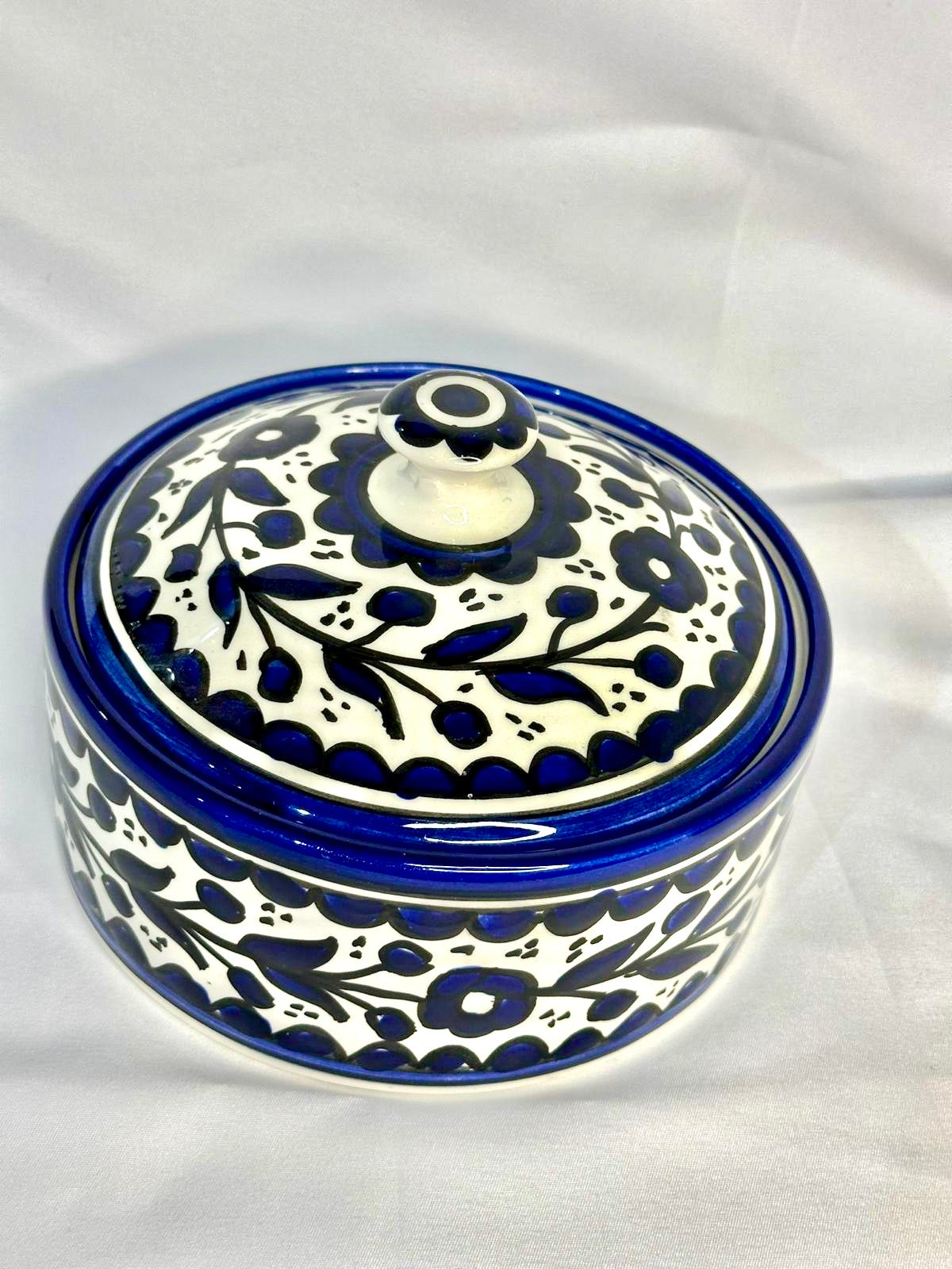وعاء تخزين مع غطاء 20 سم