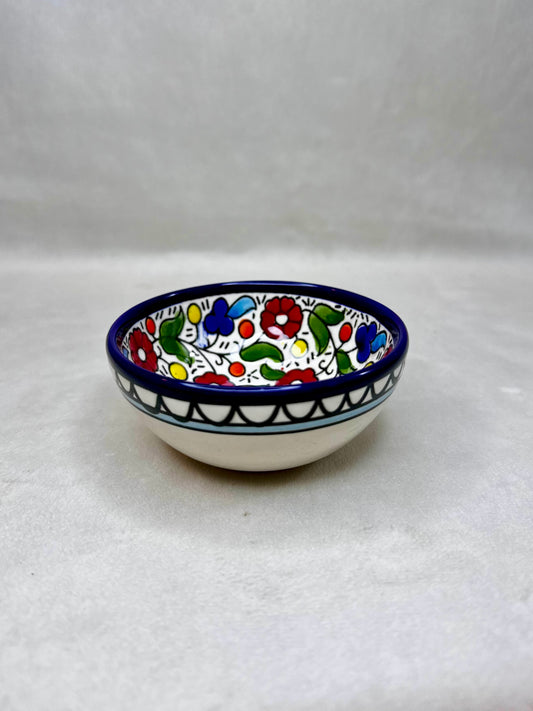 Schalen 9 cm Traditionell mix Farbig