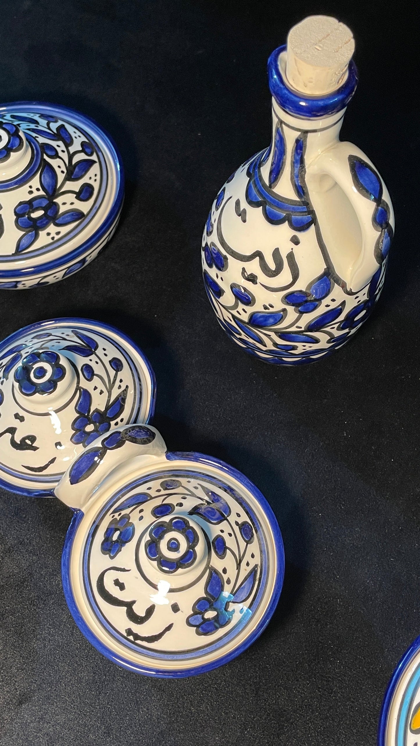 طقم إفطار (أزرق)