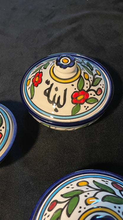 طقم إفطار (ملون) 4 قطع
