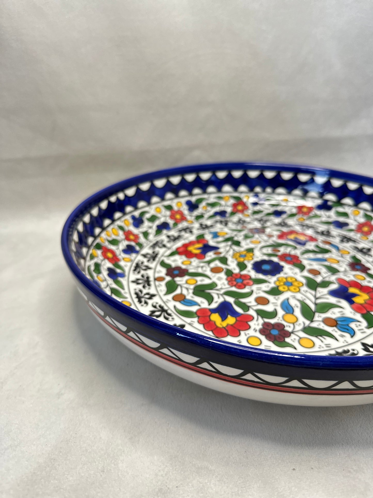 Ceramic Bowls 34 cm Traditional Mix Color