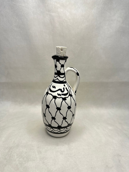 زجاجة زيت ملونة